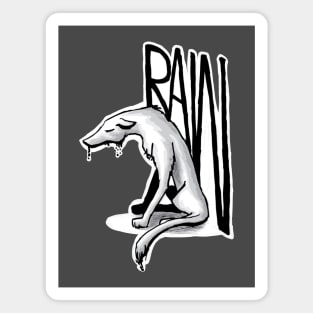 Rain Dog (Small) Magnet